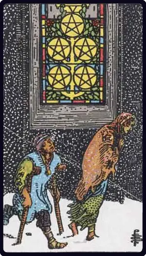 The Five of Pentacles Tarot: Understanding Hardship and Resilience