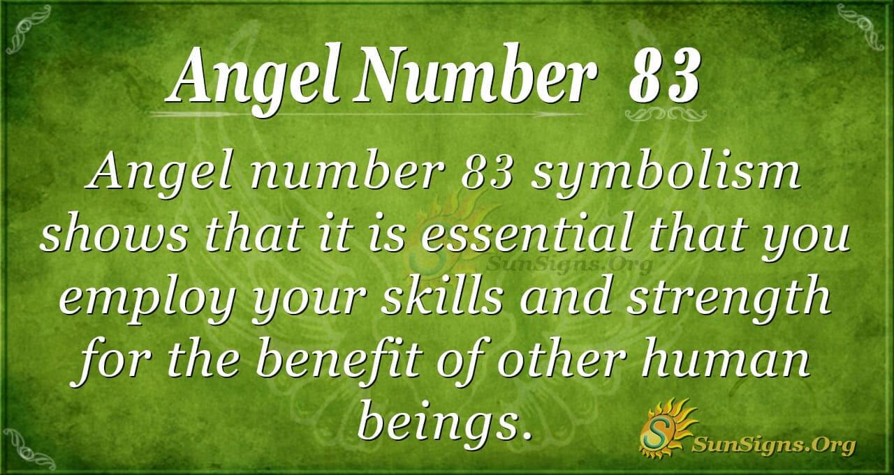 Understanding Angel Number 83: Guidance for Your Spiritual Journey