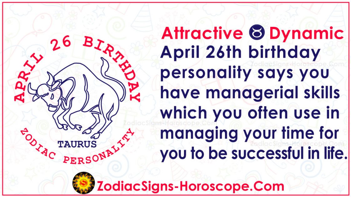 Taurus Zodiac Forecast for April 26 Birthdays: What Your Stars Say About You