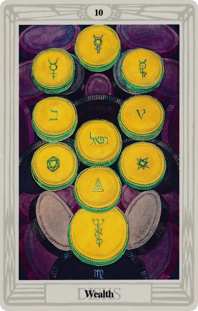 The Ten of Disks Tarot: Understanding Wealth, Legacy, and Stability