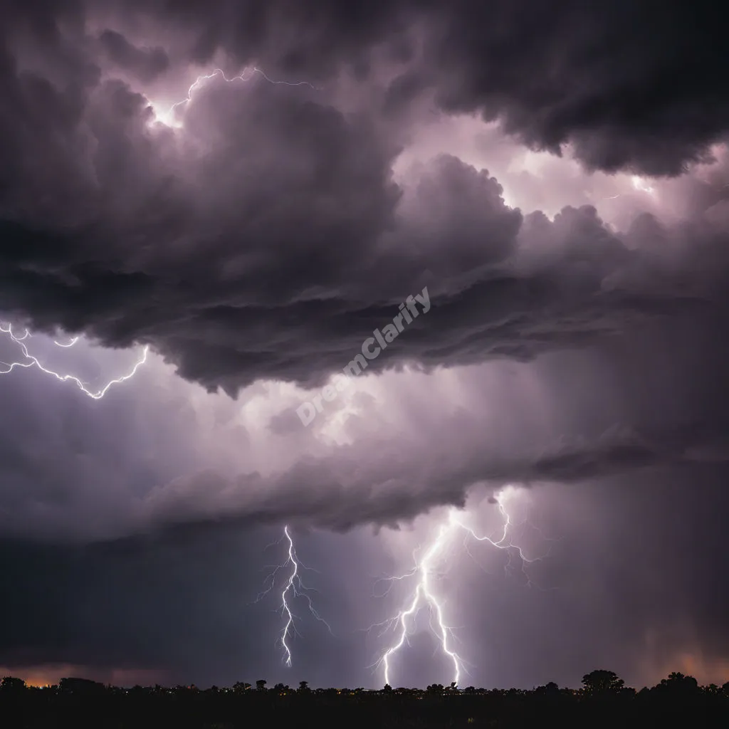 Thunderstorm Dream Meaning: Anxiety, Turmoil, and Transformation