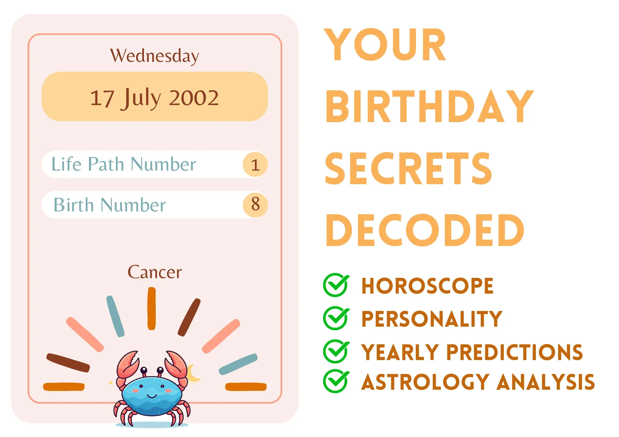 17 july 2002 horoscope