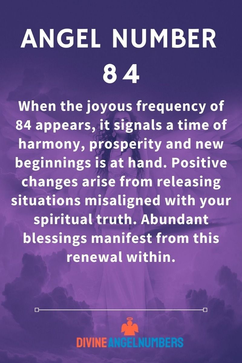 Angel Number 84 Meaning: Unlocking Divine Guidance for Success and Abundance