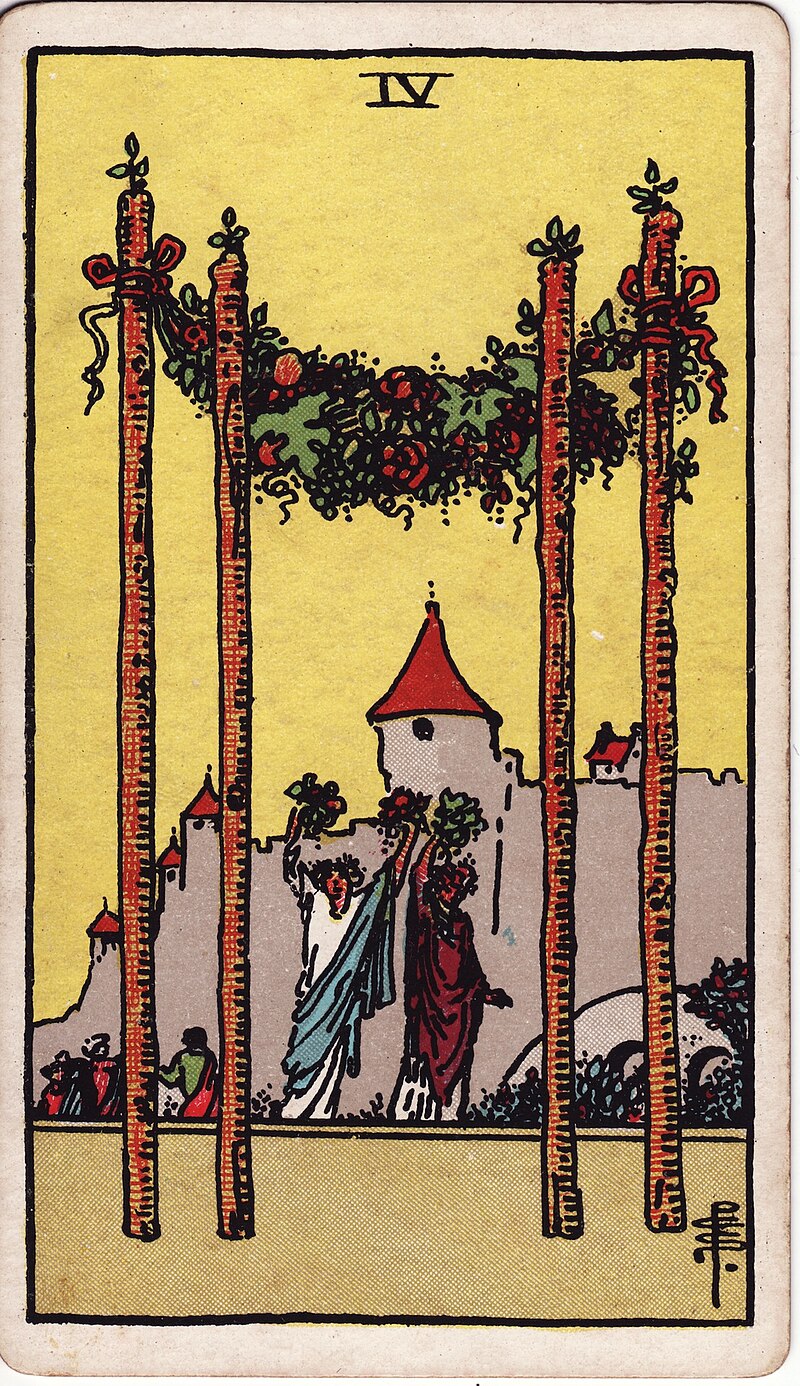 4 of wands tarot