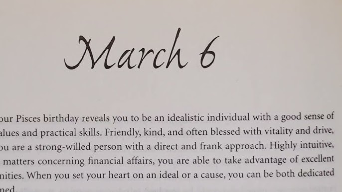 What Does Your March 6th Horoscope Reveal About Your Pisces Destiny?