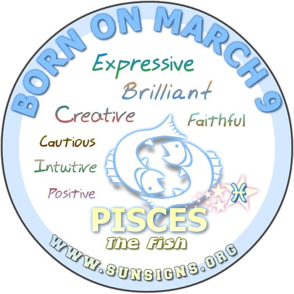 March 9 Birthday Horoscope: Pisces Traits and Predictions