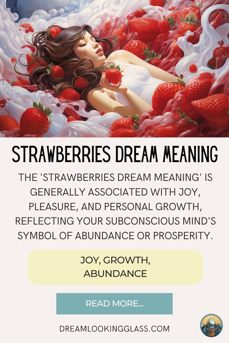 Dream Interpretation of Strawberries: What Does It Really Mean?