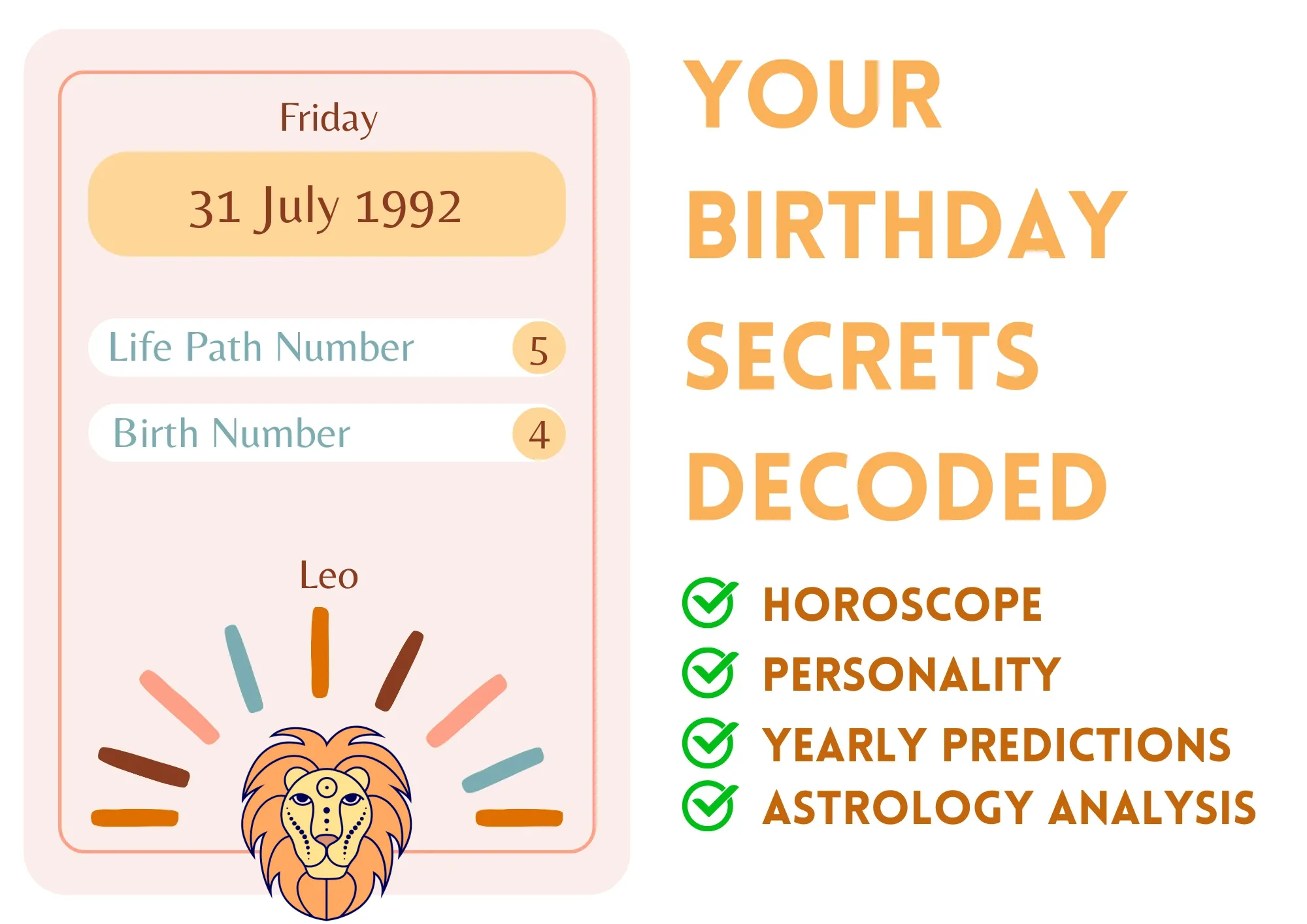 July 31st Birthday Horoscope: Unveiling the Leo Zodiac Personality and Traits