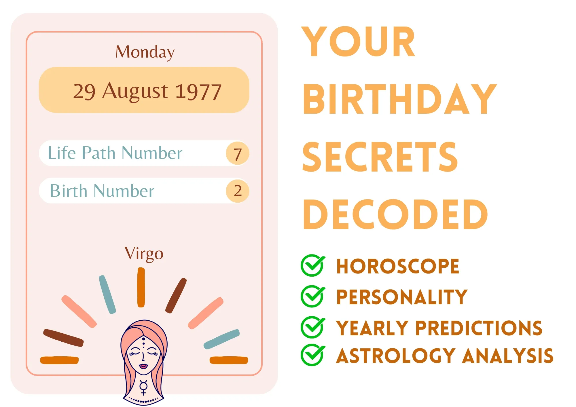 Discover Your Virgo Zodiac Sign: August 29 Birthday Horoscope Insights