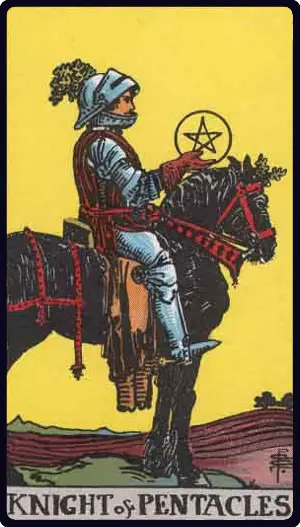 Understanding the Knight of Pentacles Tarot: Responsibility, Persistence & Ambition