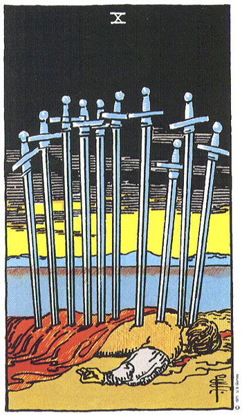 10 of Swords Advice: Simple Tips for Tough Times