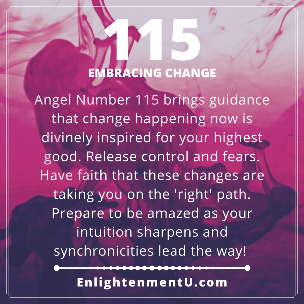 Angel Number 115 Meaning:  A Simple Guide to Life Changes