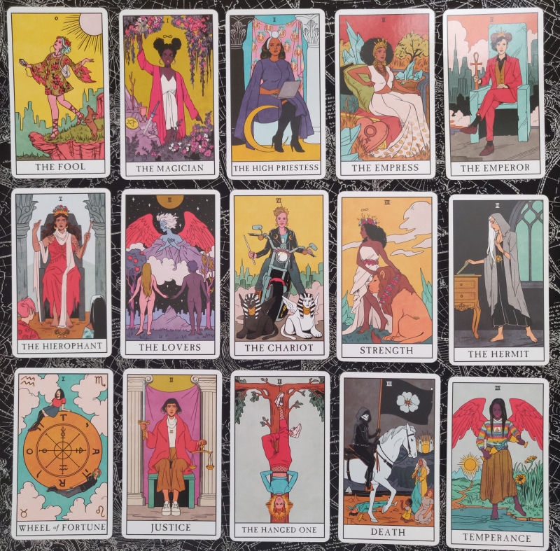 Modern Witch Tarot Deck: Guidebook and Card Meanings