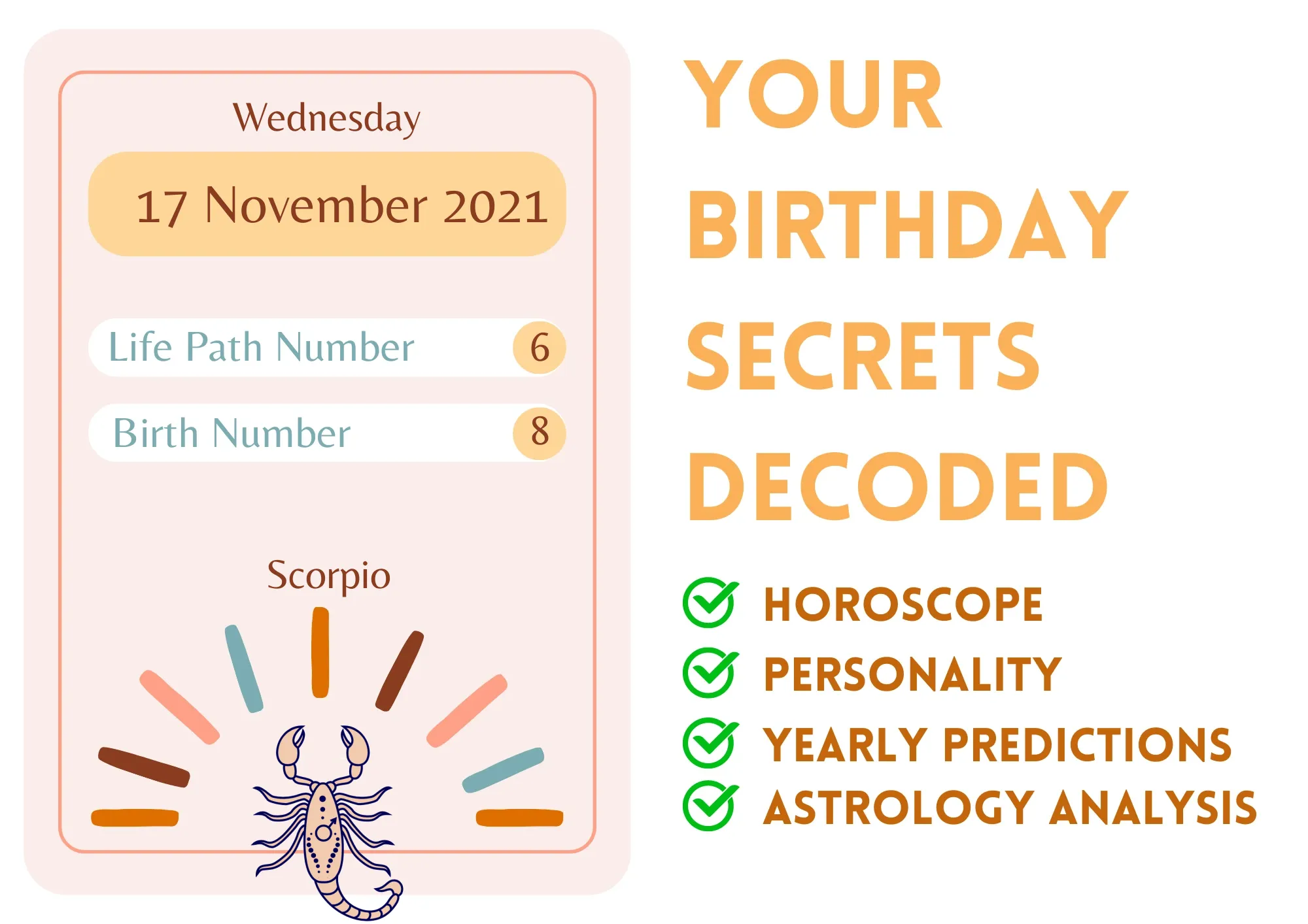 Is Your Birthday on November 17? Check Your Birthday Horoscope Now