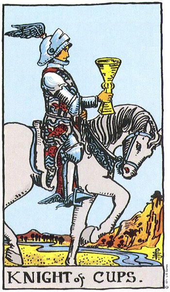 Knight of Cups Reversed With 7 of Coins: Is Your Dream on Hold, Learn How to Interpret.