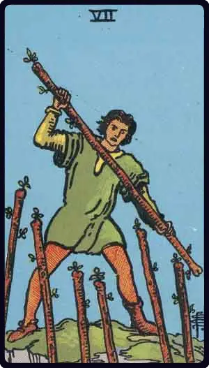 Seven of Wands Yes or No: Simple Tarot Reading Tips