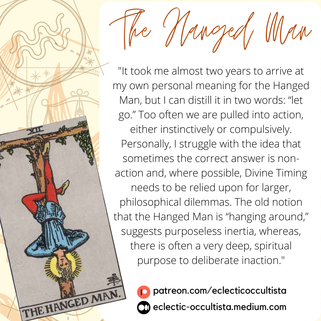 Understanding the Hanged Man as Advice in Tarot Reading