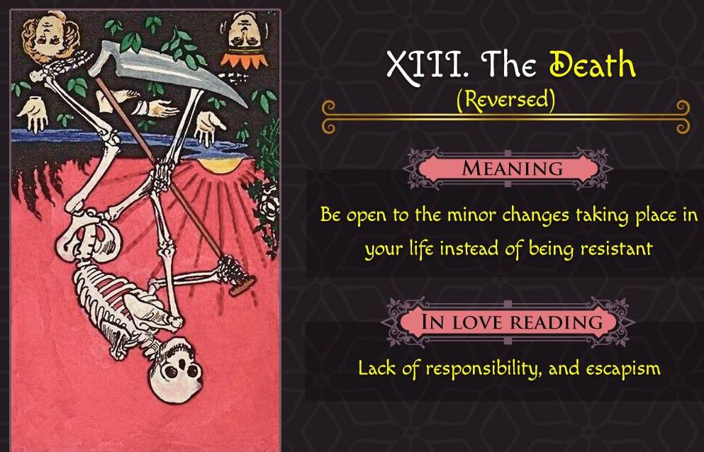 Death Reversed in Tarot: Get Advice for Big Changes