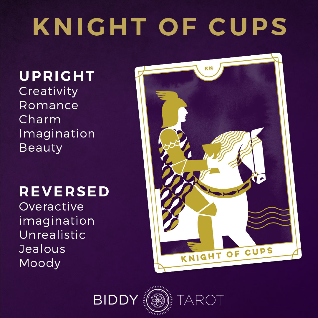 Knight of Cups Advice: Your Dreams and Emotions (Easy Tarot Guide for Beginners)