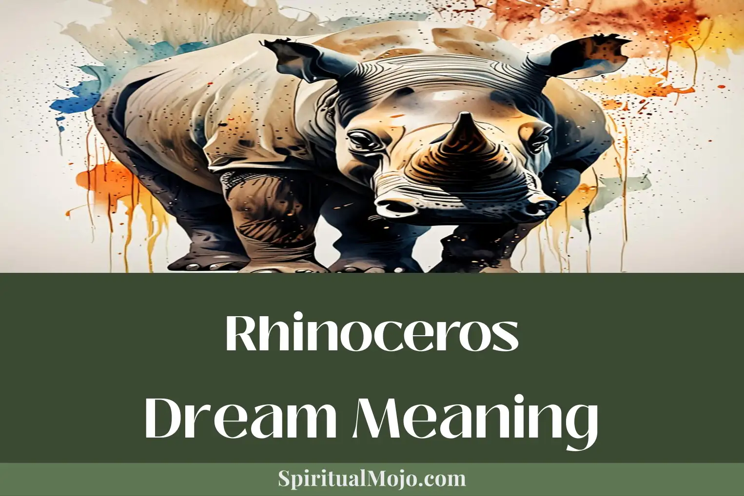 Rhino Dream Meaning Exploring the Hidden Messages