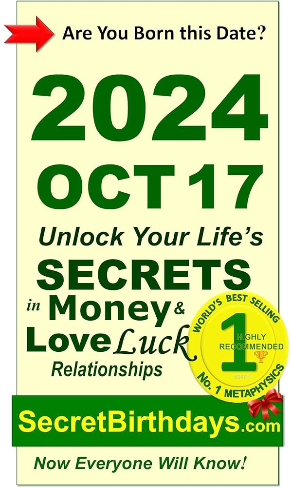 Unlock Your Destiny: Your 17th October Horoscope Reading