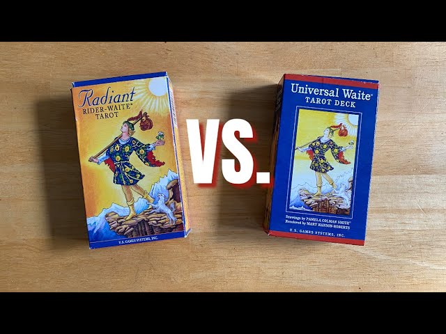 Universal Waite Deck vs Rider Waite: Whats the Difference? A Simple Breakdown