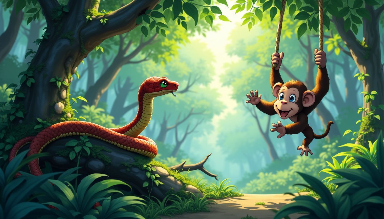 Can a Snake and a Monkey Find Happiness Together?