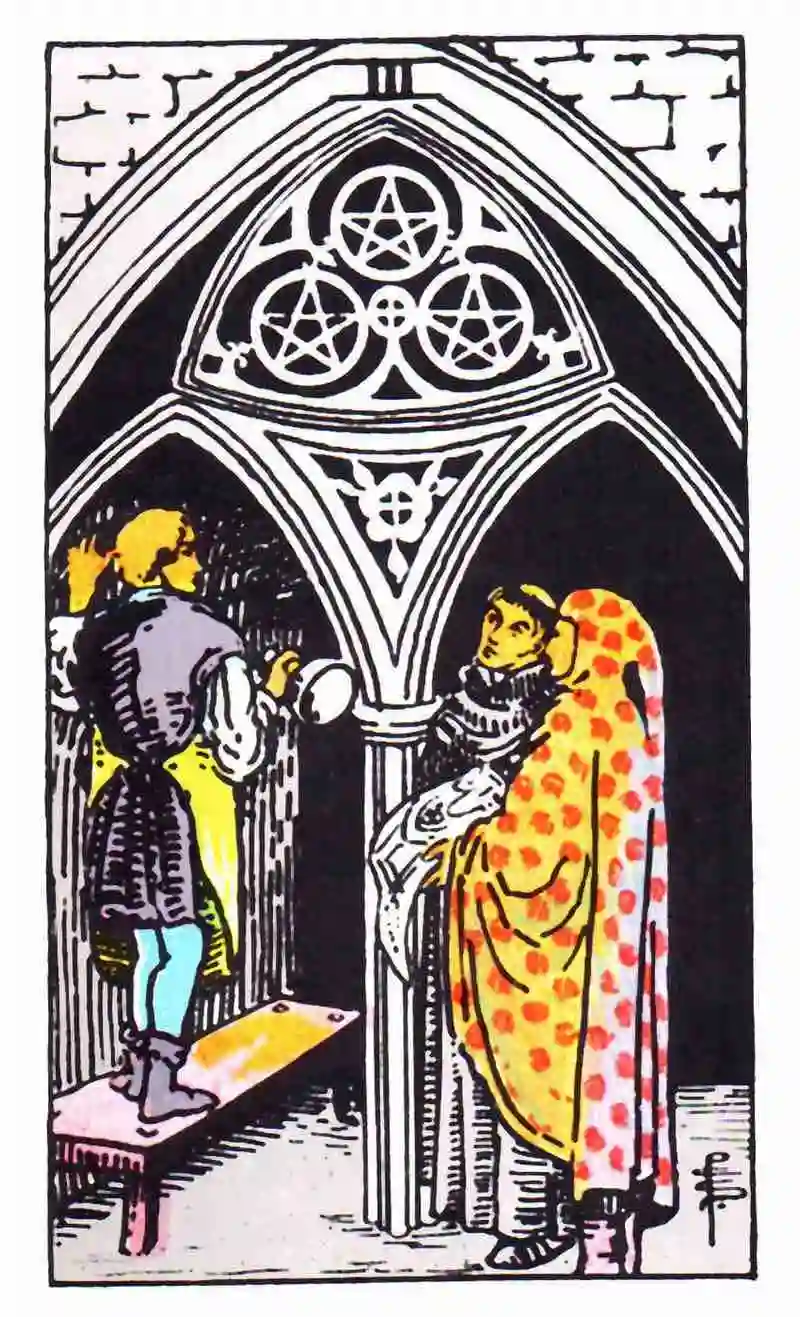 Three of Coins Yes or No: Find Clarity with this Tarot Card