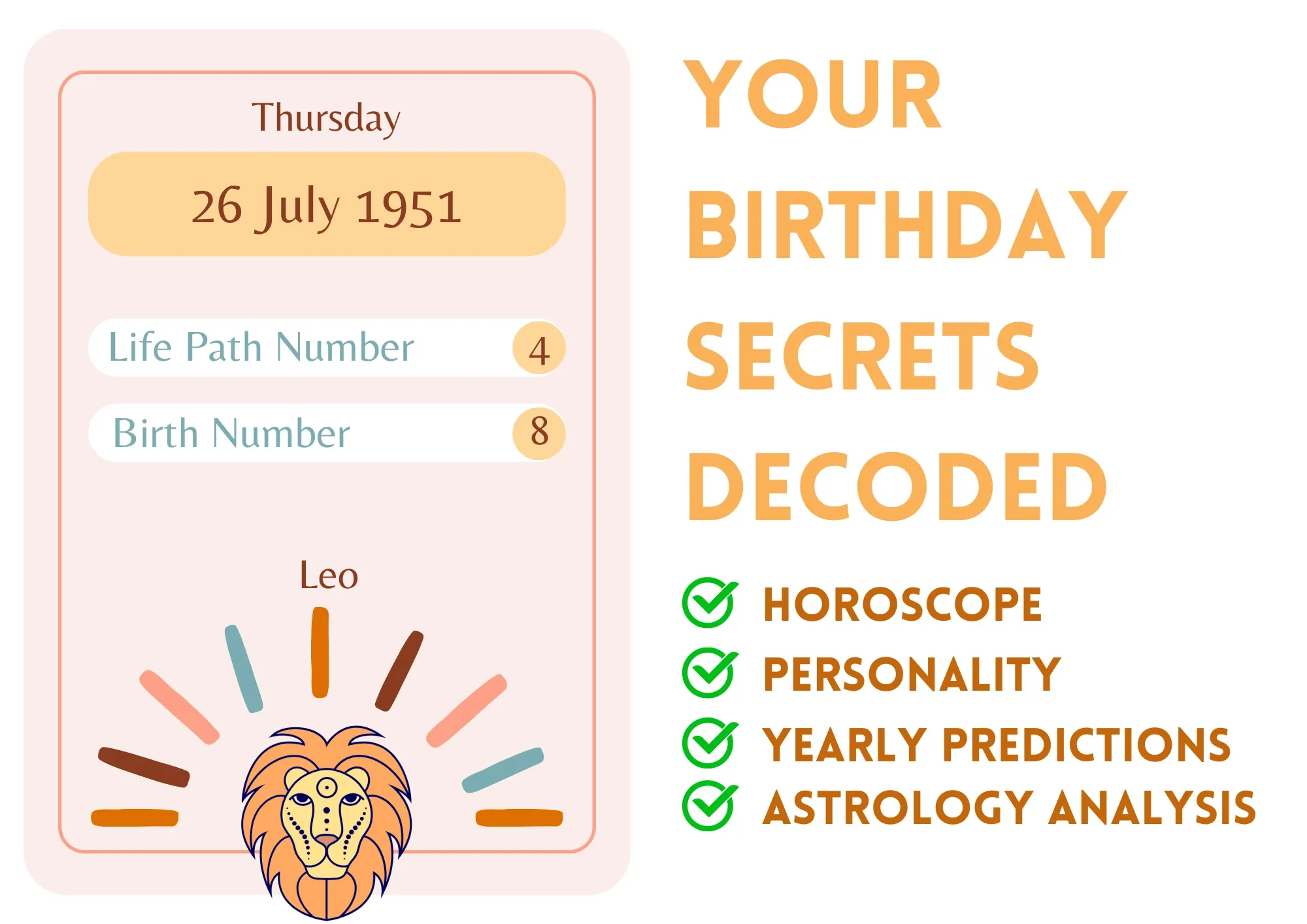 July 26 Birthday Horoscope: Unveiling Your Leo Personality Traits