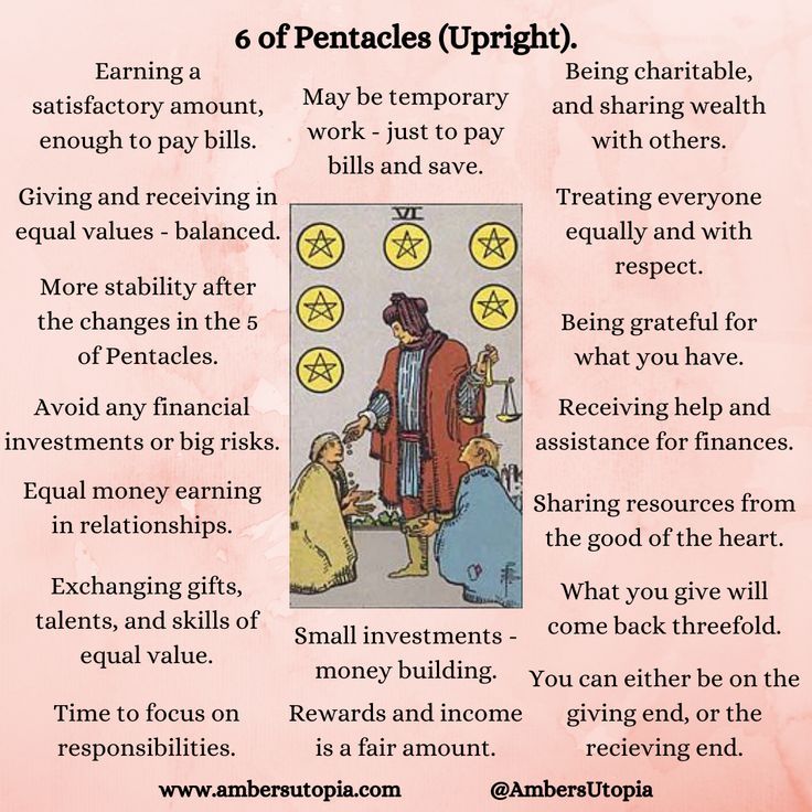 Understanding the 6 of Pentacles: Feelings and Emotions