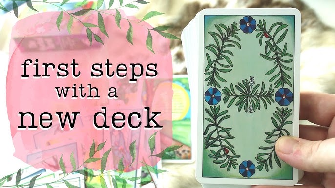 Herbal Tarot Cards Deck: Unboxing and First Impressions